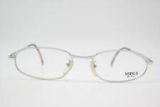 Glasses VERSUS VERSACE F86 Silver Oval Frames Eyeglasses New