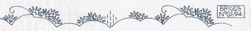 Vintage embroidery transfer - embroidery,
