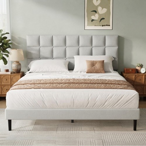 Luxurious linen upholstered - linen,