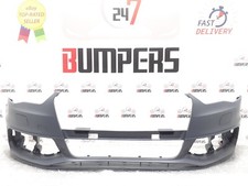 AUDI A3 S3 2013 - 2016 S LINE OEM HATCHBACK FRONT BUMPER WITH WASH JETS NEW