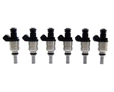 FUEL INJECTORS x6 SET FOR BMW