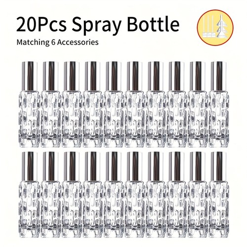 20pcs 10ml clear - 10ml, glass