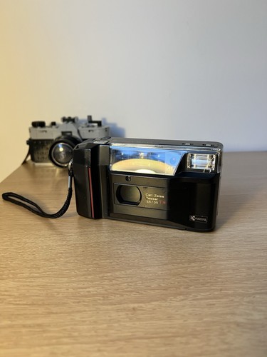 Yashica compact film camera - t2,