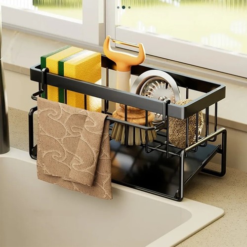 Sink organizer shelf sponge - sink,