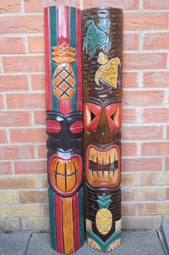 New design carving wooden tiki - design,
