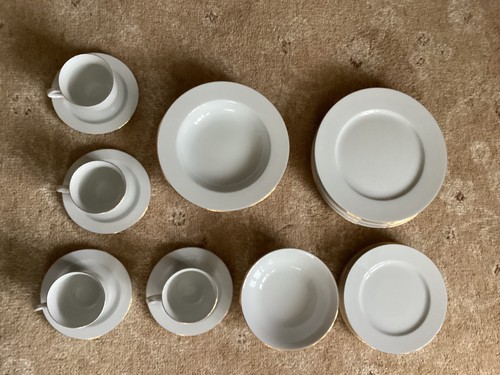 Dinner set for gold - for, 4