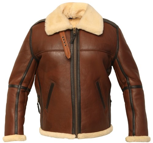 Men bomber real shearling - men's,