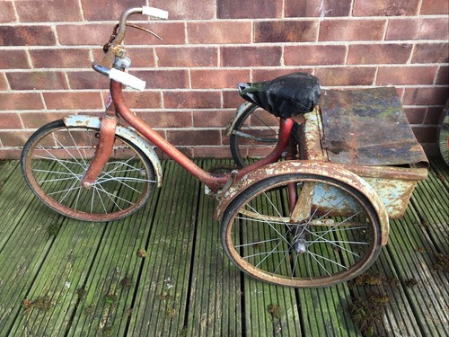 Vintage tricycle - vintage,