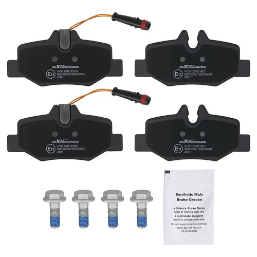 New rear brake pads set - brake,