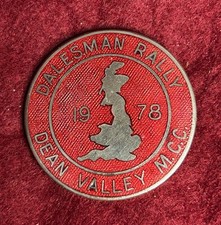 Enamel Badge Motorcycle Rally