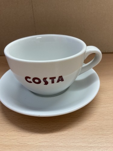 Costa coffee cup - costa, saucer,