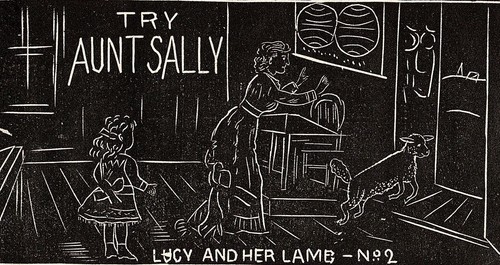 1880 aunt sally baking - 1880's,