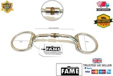 Myler Design Western D- Ring Eggbut Comfort Snaffle Sweet Iron Horse Bit