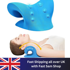 Neck Traction Pillow Original Cloud Shape Neck Stretcher Cervical Pain Relief UK