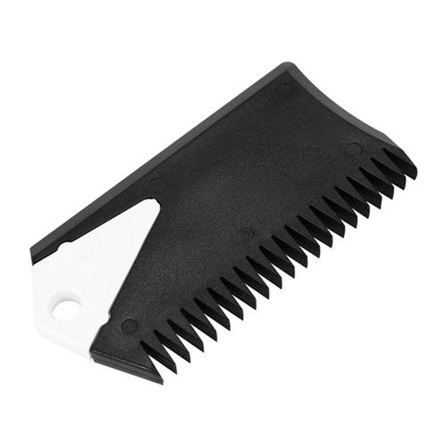 Surfboard wax comb with fin - wax,
