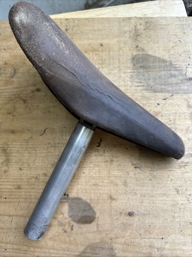 Brown suede saddle - with, sr