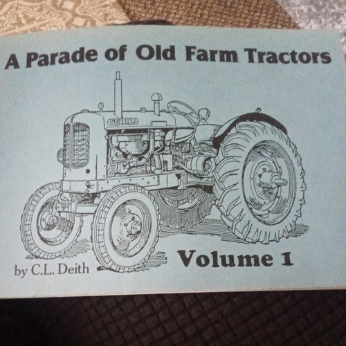 Parade old farm tractors - old,