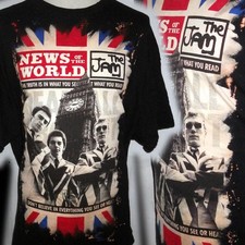 THE JAM NEWS OF THE WORLD  100% UNIQUE  T SHIRT XXXL  BAD CLOWN CLOTHING