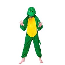 Kids Crocodile Costume Book Day Peter Pan Jungle Zoo Fancy Dress Size 3-6 Years