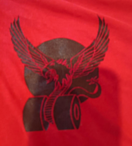 Pearl jam red graphic shirt - graphic, t