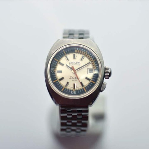 Enicar analog quartz - quartz, men
