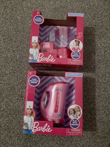 Barbie pink kitchen appliances - barbie,