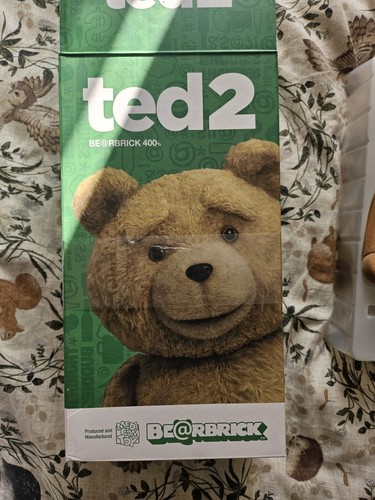 Ted 400 bearbrick flocked - ted, 2