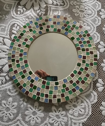 Vintage 30cm handmade round - 30cm,