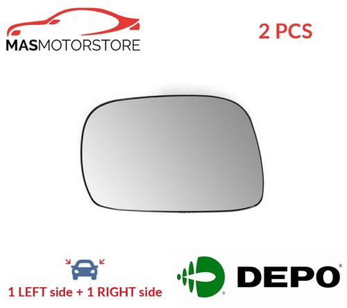 Rear view mirror glass - rear,