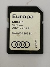 Genuine Audi MIB-HS 2021/2022 SAT NAV Navigation SD Card 8W0060866BK