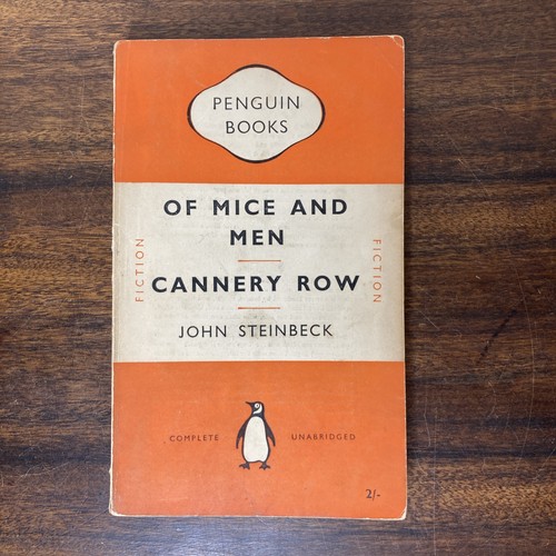 Mice and men john steinbeck - of,
