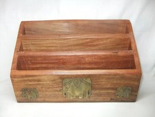 Vintage Wood Wooden Indian