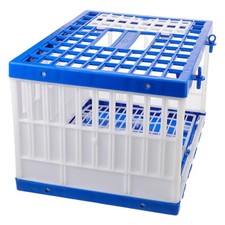  Foldable Pigeon Transport Box: Plastic Basket For 4-6 Pigeons - Secure Release