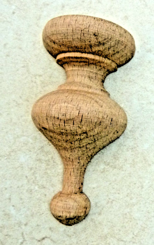 Vienna clock base finial for