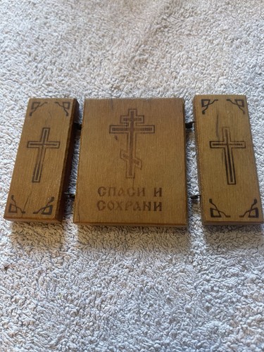 Russian orthodox triptych - orthodox, icon