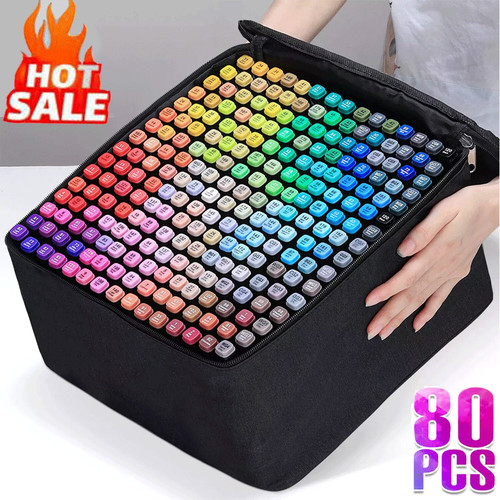 80x marker pens set copic - marker,