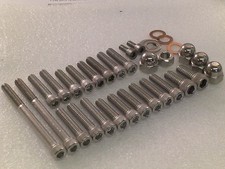 Triumph Bonneville T120 1968-71 TR6 Tiger Engine Stainless Steel UNC Allen Bolts