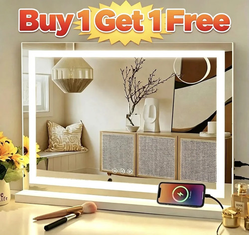 Hollywood large makeup mirror - large,