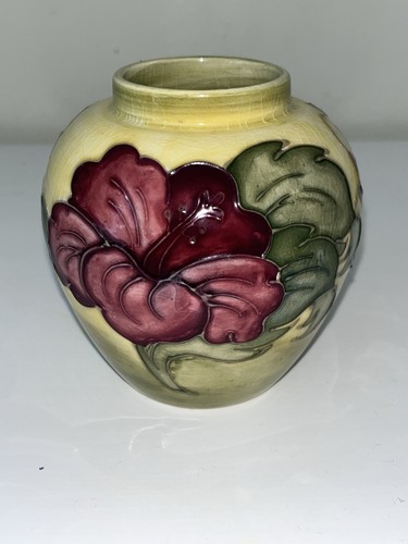 Moorcroft pottery vase iris - pottery,