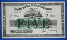 1943 Northern Ireland £5 Five