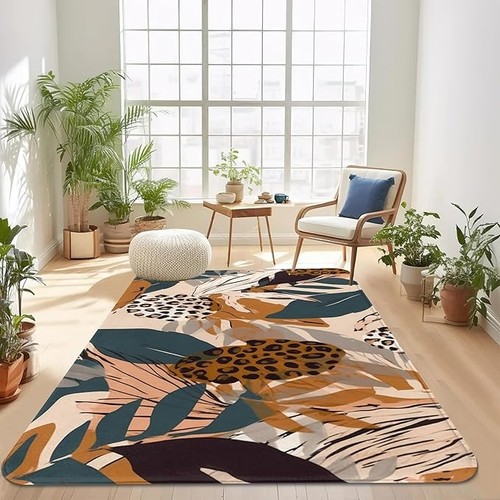 Abstract floral area rugs 5x7 - rugs,