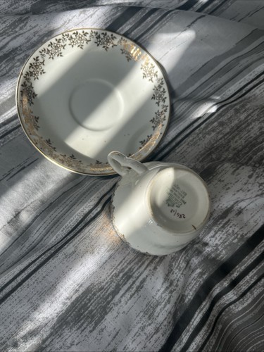 Vintage cup saucer and - saucer, side