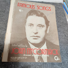 CONCERT EDITION OF FAMOUS SONGS EDITED AND SUNG BY JOHN MCCORMACK-arranged by Ge