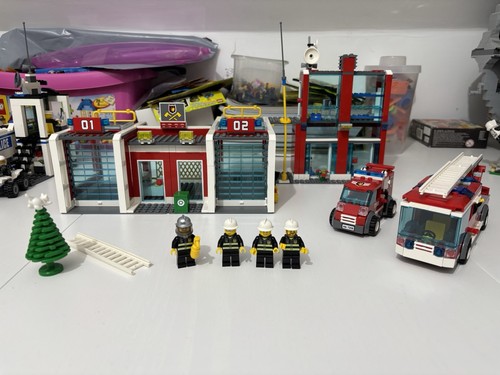 Lego 7208 retired fire - lego,