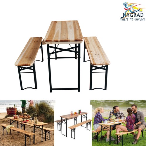 Beer table bench set folding - bench,