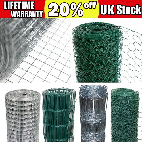 Wire mesh galvanised fencing - galvanised,