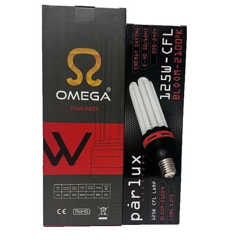 Parlux 125w red cfl - 125w, omega