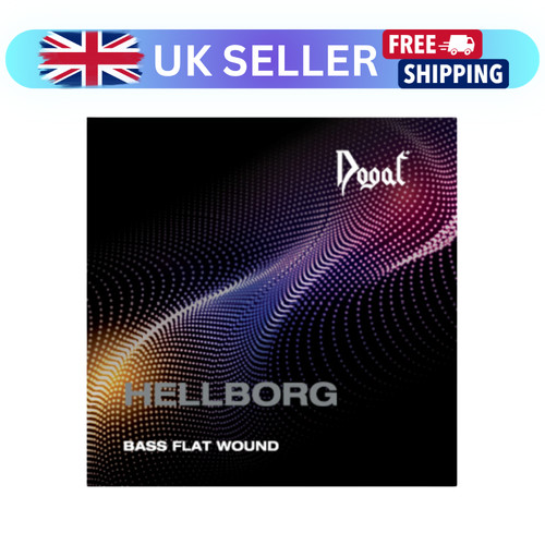 Hellborg flat wound bass - flat,