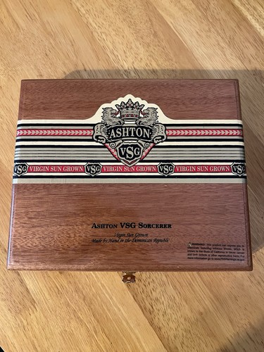 Empty cigar box - cigar,