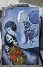 Marc Chagall oil painting on canvas signed